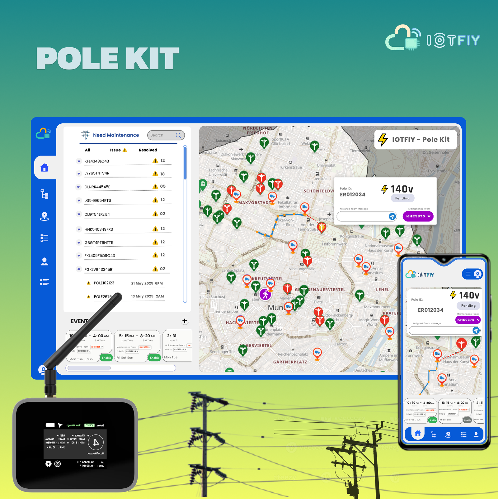 IoTFIY PoleKit