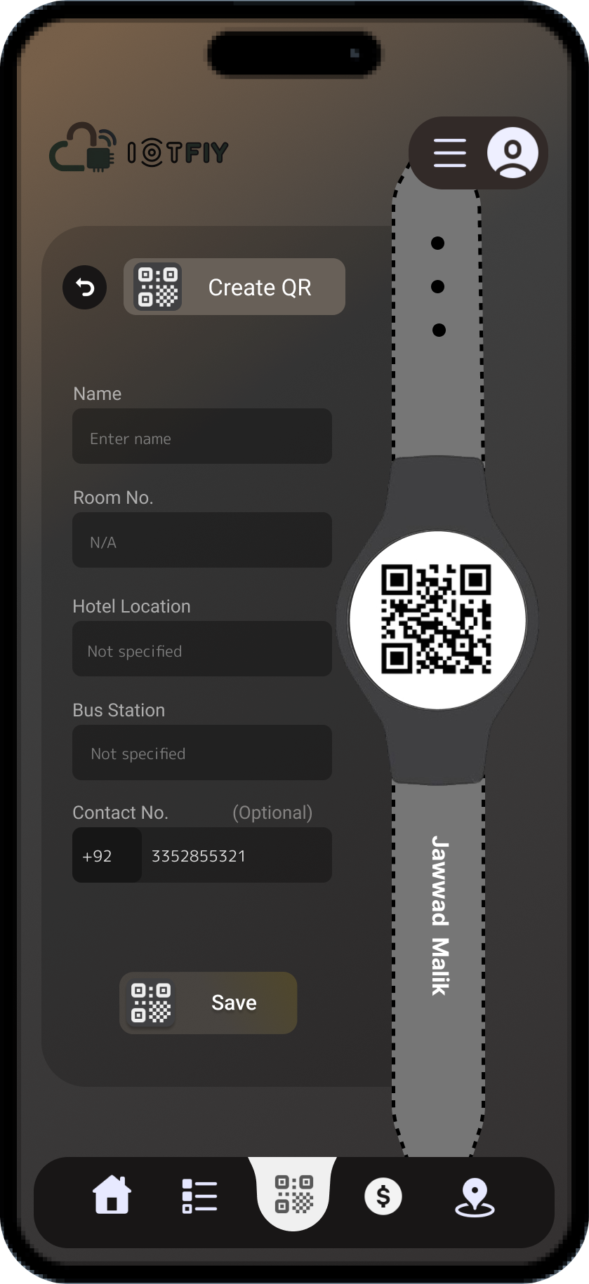 Edit QR Details